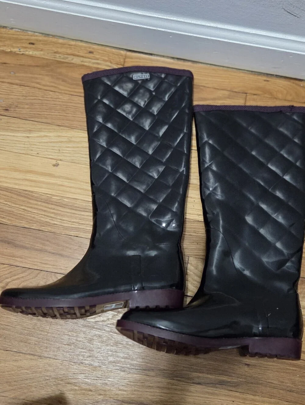 Tommy Hilfiger Tall Tufted Rain Boots